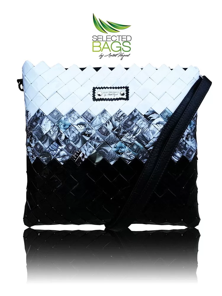 Black and White Office Bag