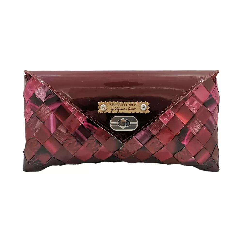 Burgundy Flappy Purse