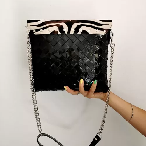The black zebra midi office bag - imagine 2