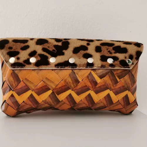 The leopard mini flappy purse - imagine 2