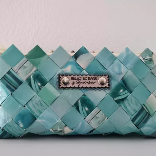 The turquoise mini purse