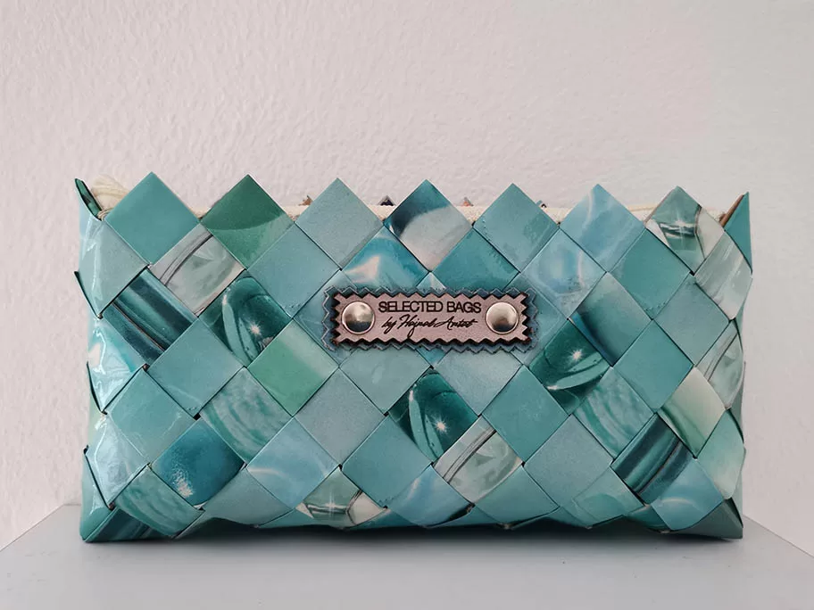The turquoise mini purse