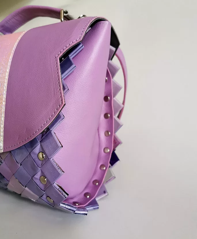 The light purple mini Infinity bag - imagine 2