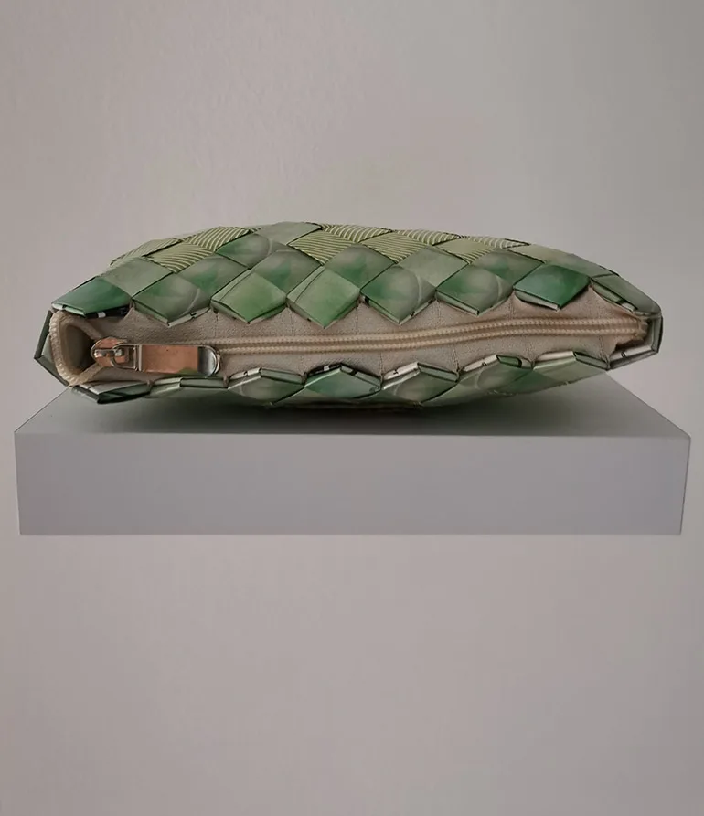 Green lines mini purse - imagine 2